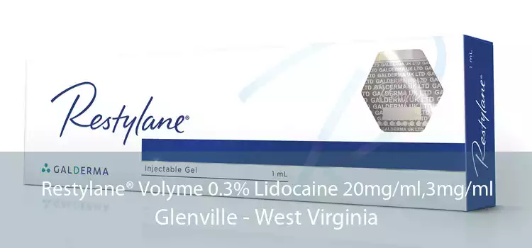Restylane® Volyme 0.3% Lidocaine 20mg/ml,3mg/ml Glenville - West Virginia