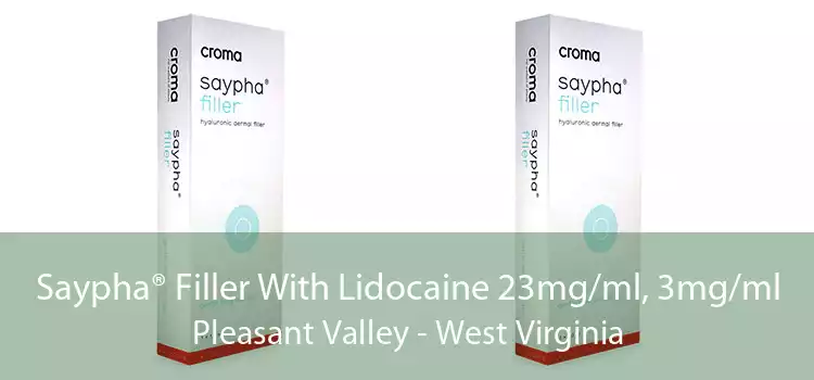 Saypha® Filler With Lidocaine 23mg/ml, 3mg/ml Pleasant Valley - West Virginia