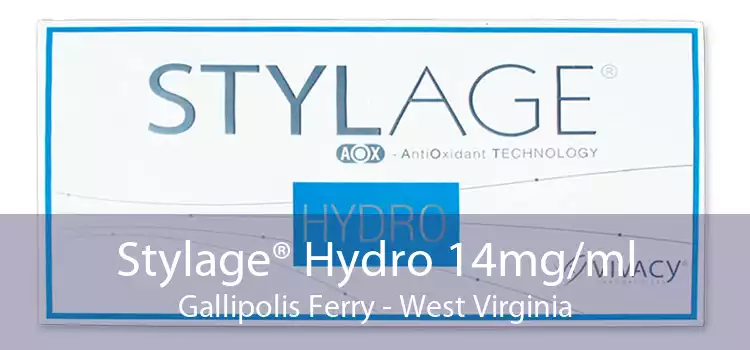Stylage® Hydro 14mg/ml Gallipolis Ferry - West Virginia
