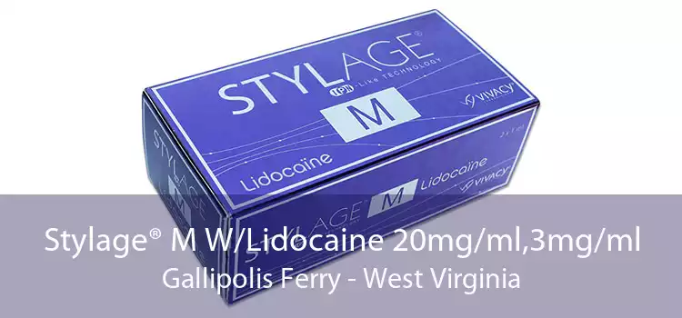 Stylage® M W/Lidocaine 20mg/ml,3mg/ml Gallipolis Ferry - West Virginia