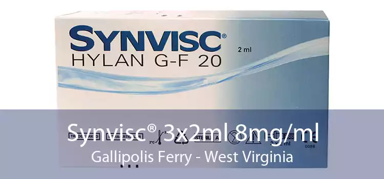 Synvisc® 3x2ml 8mg/ml Gallipolis Ferry - West Virginia